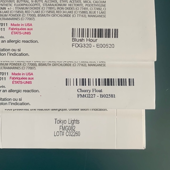 Color Street BLUSH HOUR Nail Wrap Bundle of 3 brand new unopened - Picture 2 of 4